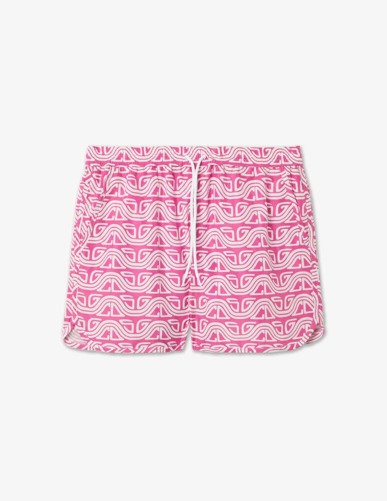 rinascente GCDS Allover logo swim shorts 