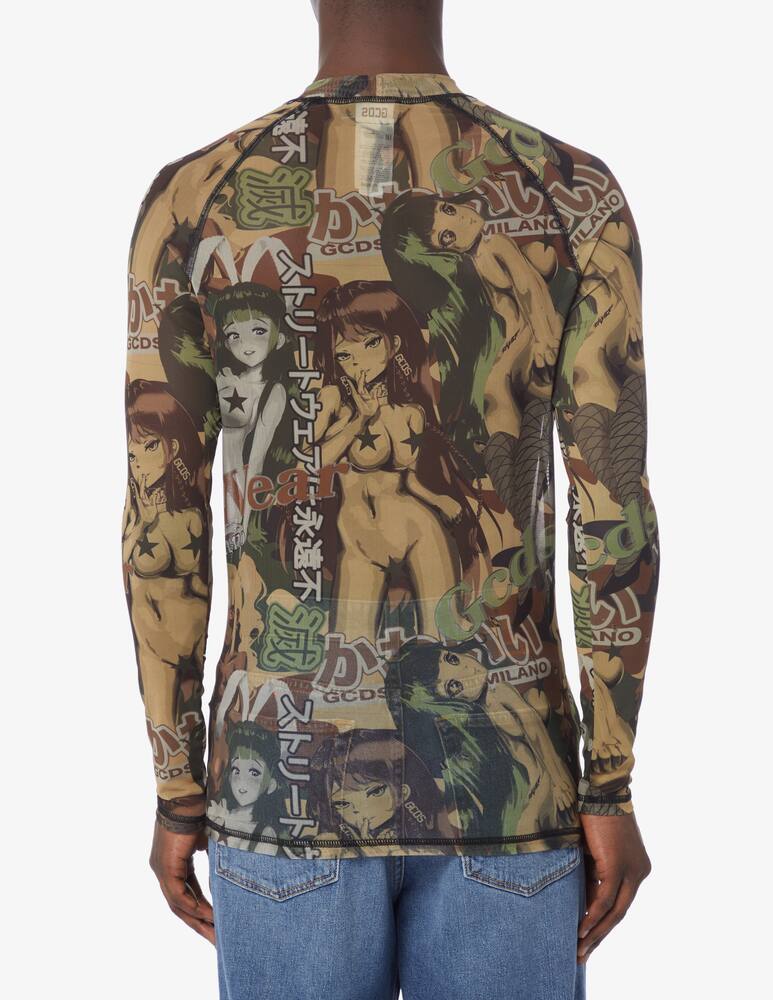 GCDS Hentai long sleeve t-shirt - picture 3 GCDS Hentai long sleeve t-shirt - picture 3