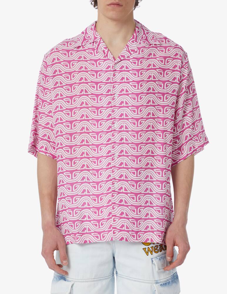 rinascente GCDS Bowling logo allover shirt 