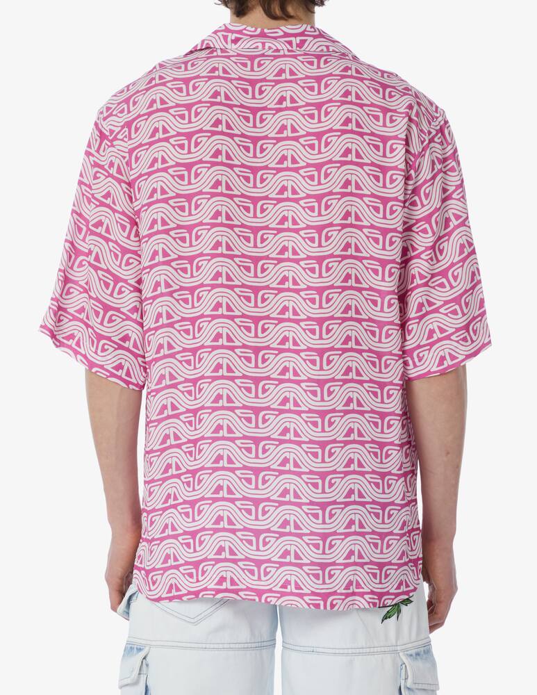 rinascente GCDS Bowling logo allover shirt 