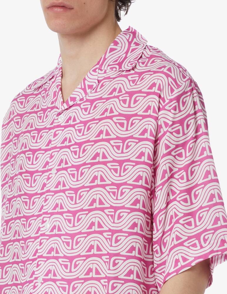 rinascente GCDS Bowling logo allover shirt 