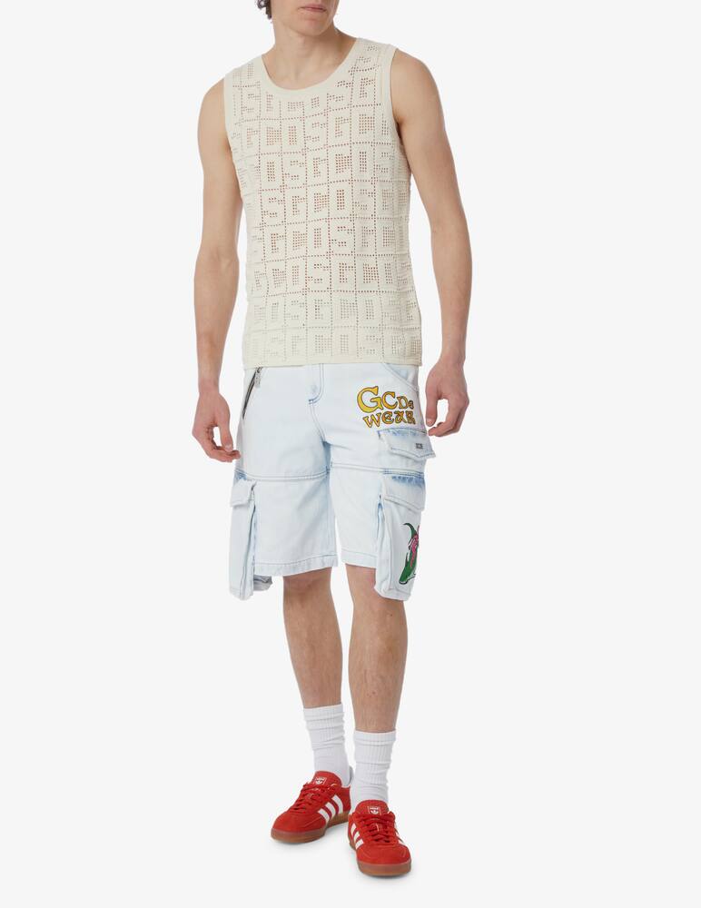 rinascente GCDS Macrame vest 