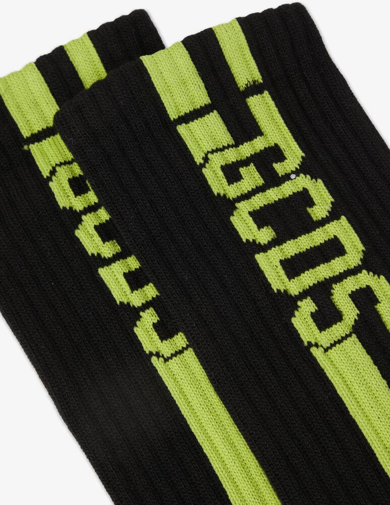 rinascente GCDS Calzini con logo a righe Multicolor 