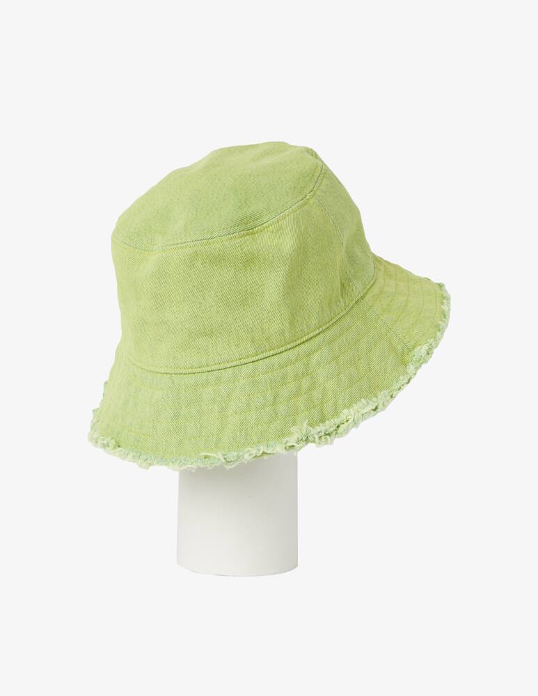 rinascente GCDS Logo denim bucket hat 