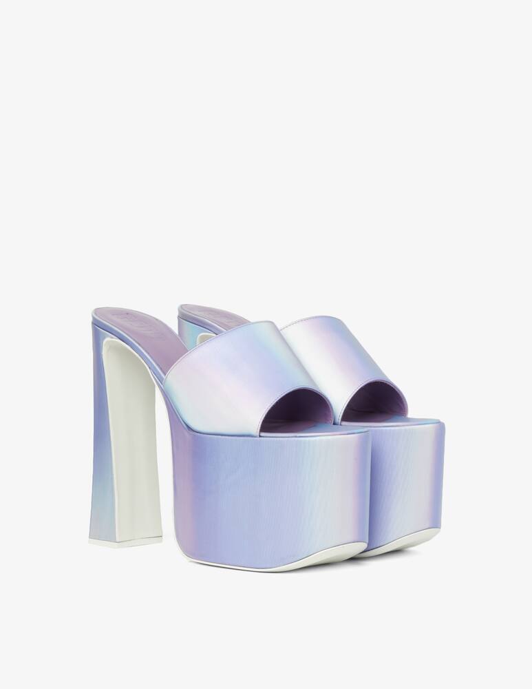 rinascente GCDS Holographics plateau sandals