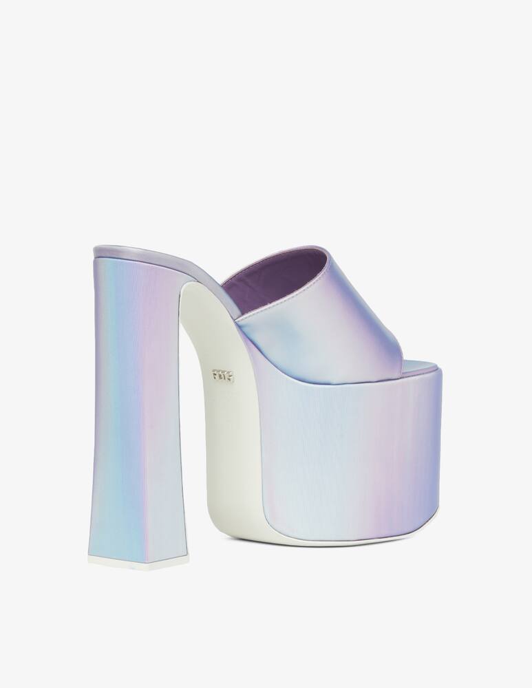 rinascente GCDS Holographics plateau sandals