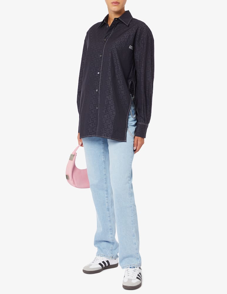 rinascente GCDS Jeans chocker a vita alta