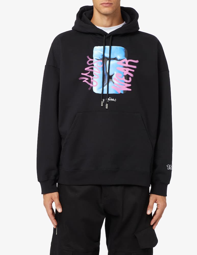GCDS Hoodie g graffiti - picture 1 GCDS Hoodie g graffiti - picture 1