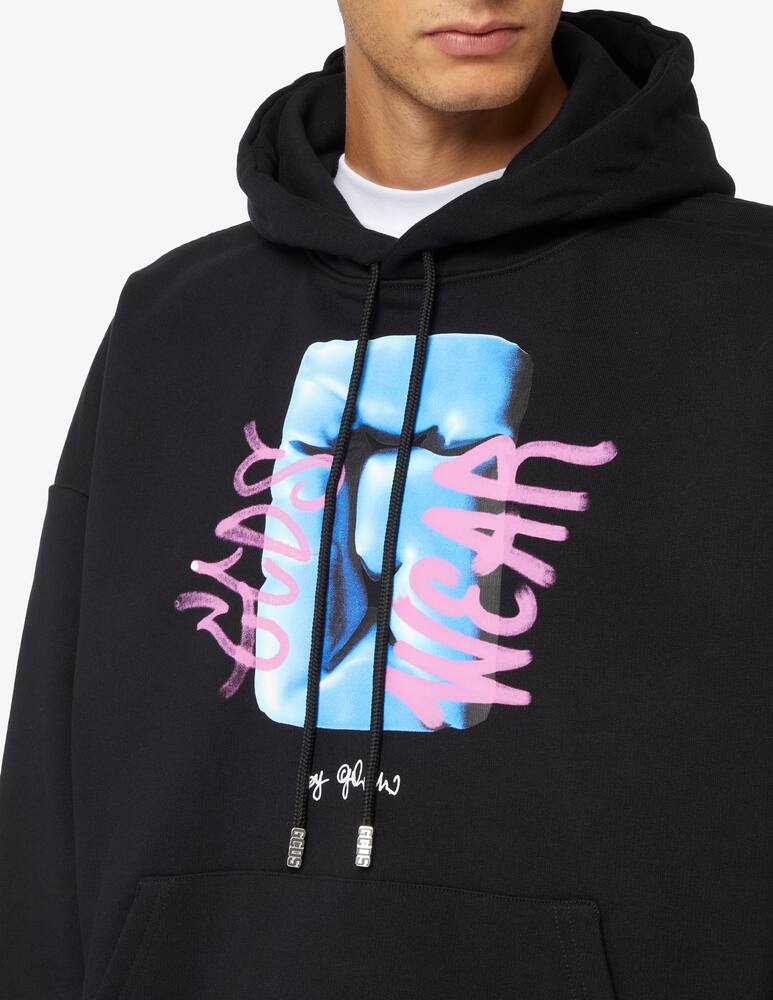 rinascente GCDS Felpa con cappuccio g graffiti