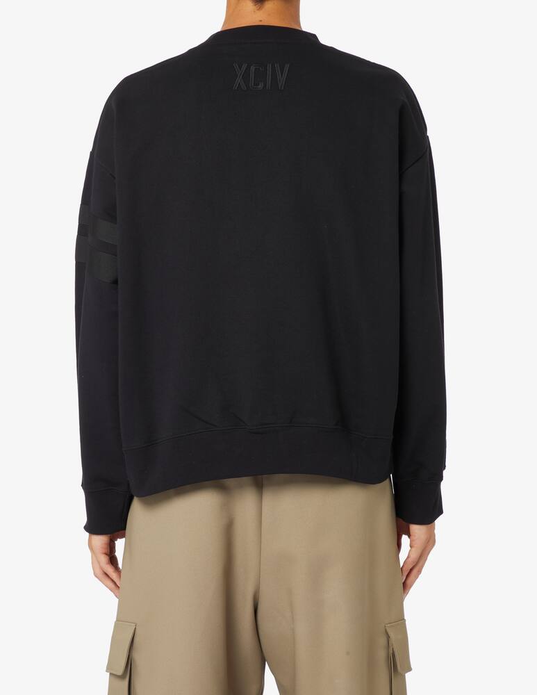 rinascente GCDS Magli girocollo logo velvet