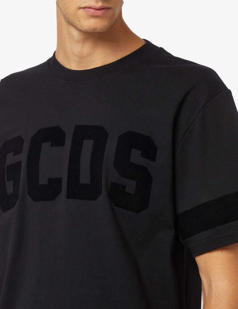 rinascente GCDS Maglietta logo velvet