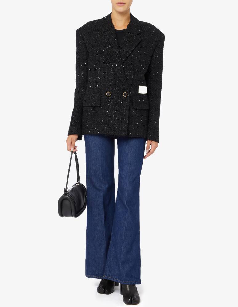 rinascente GCDS Double breasted tweed blazer