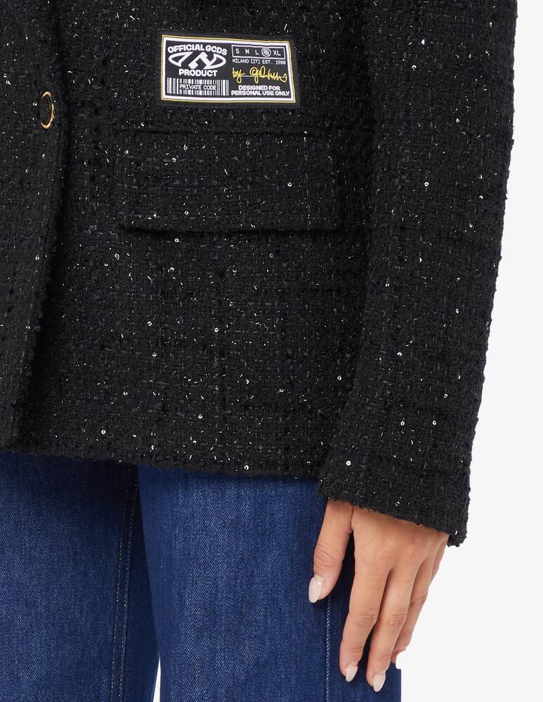 rinascente GCDS Double breasted tweed blazer