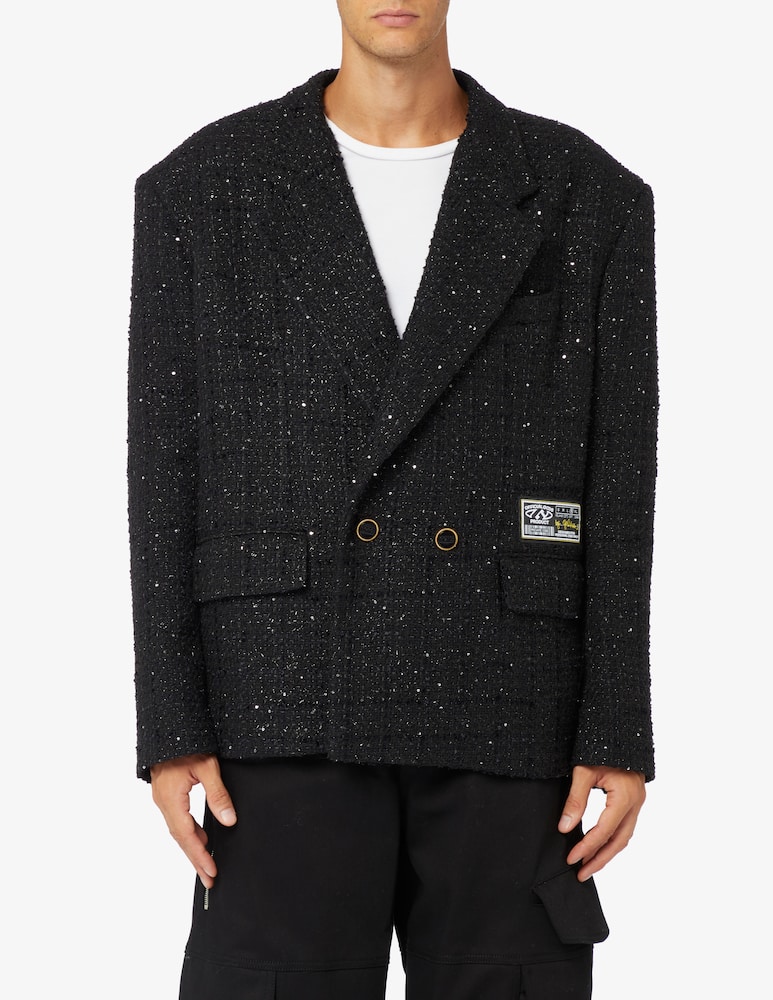 GCDS Tweed party blazer - picture 1 GCDS Tweed party blazer - picture 1