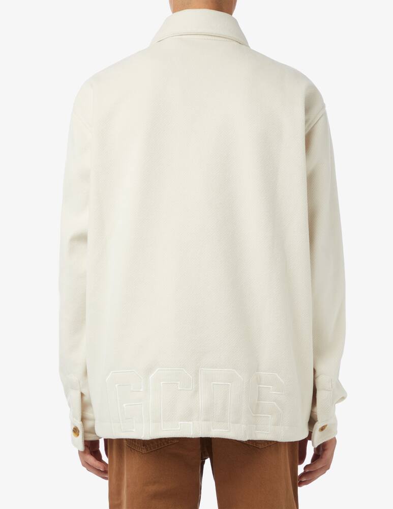 rinascente GCDS Logo back overshirt