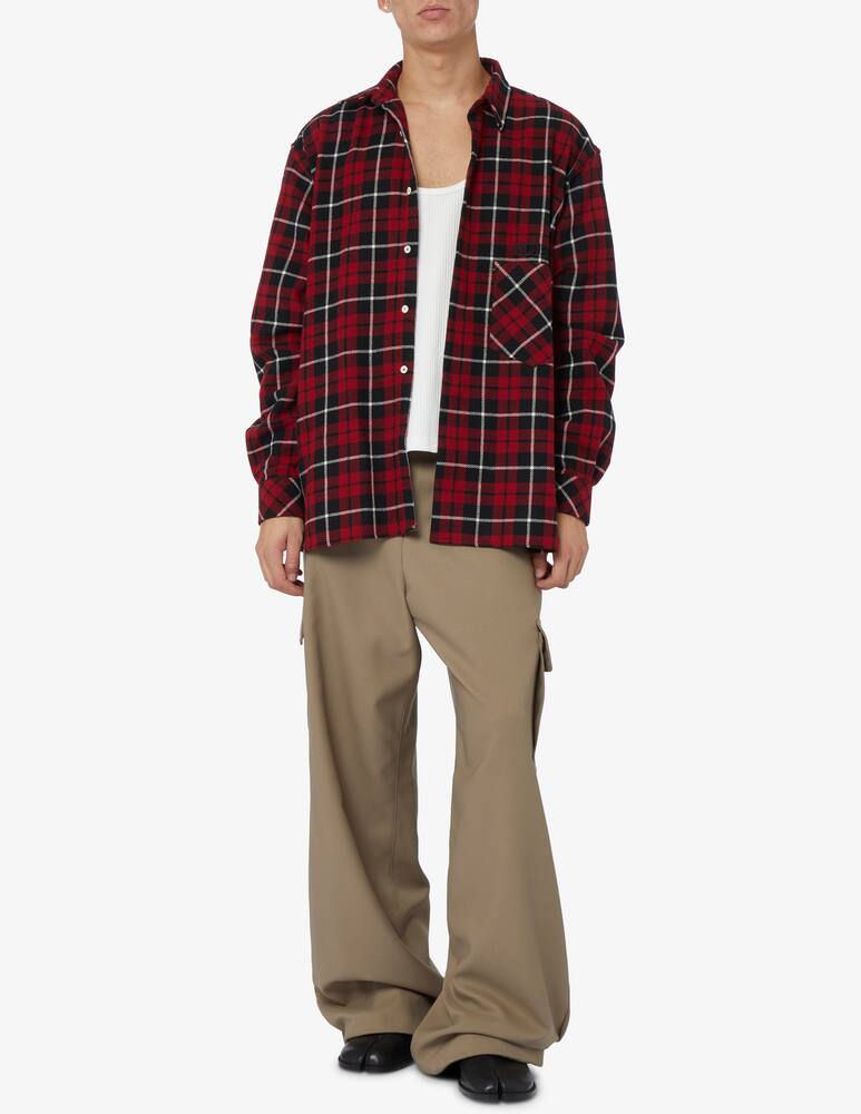 rinascente GCDS Tartan shirt