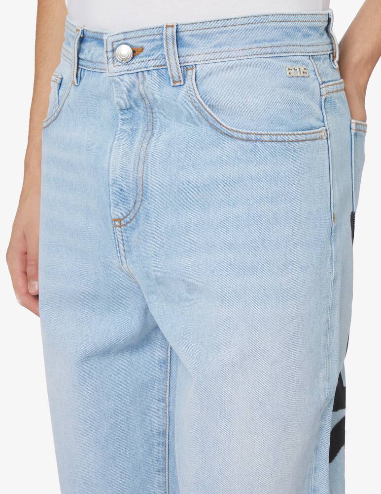 rinascente GCDS Denim graffiti logo