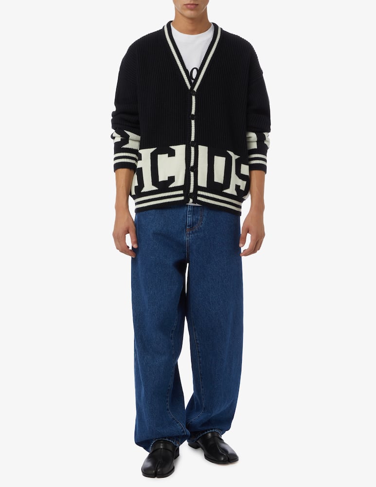 rinascente GCDS Cardigan band logo