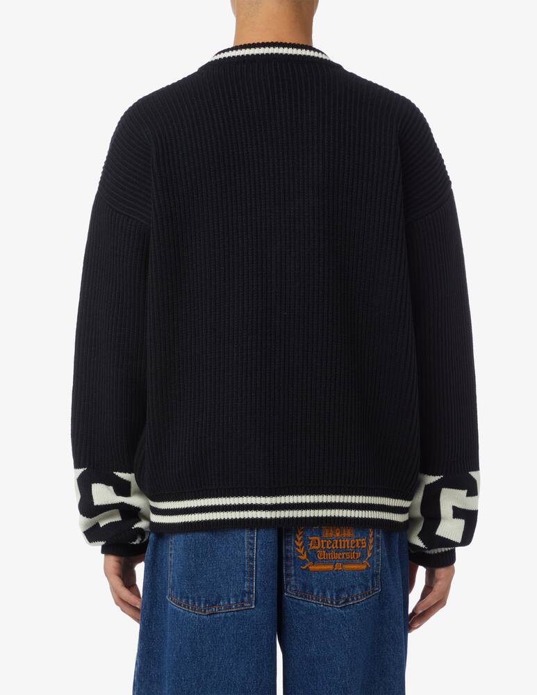 rinascente GCDS Cardigan band logo