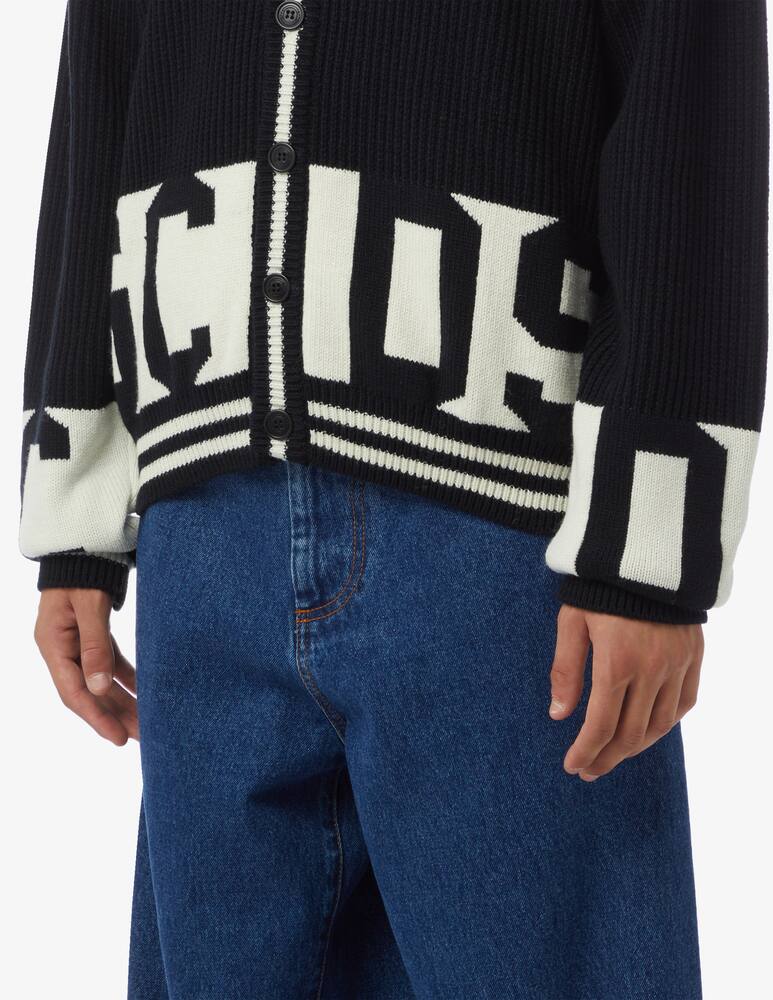 rinascente GCDS Cardigan band logo