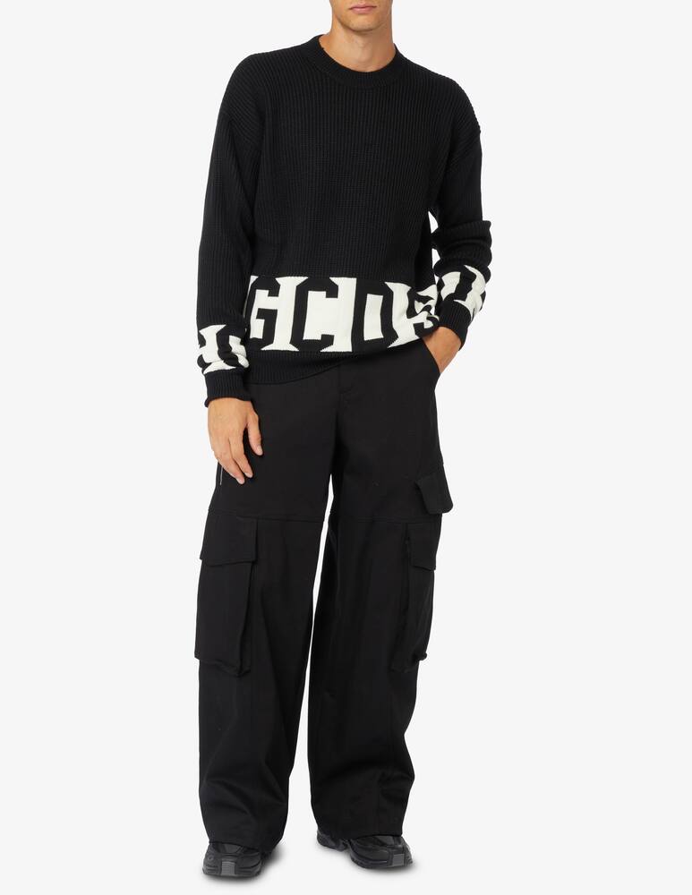 rinascente GCDS Maglia girocollo band logo