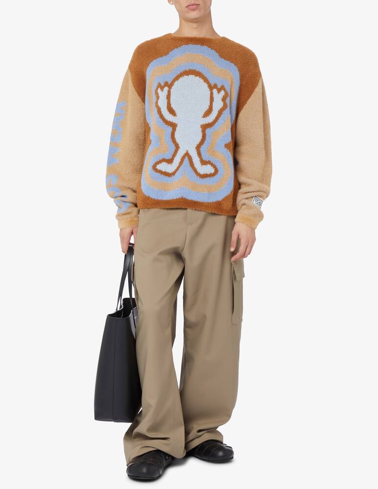 rinascente GCDS Felpa jacquard wroo weirdo