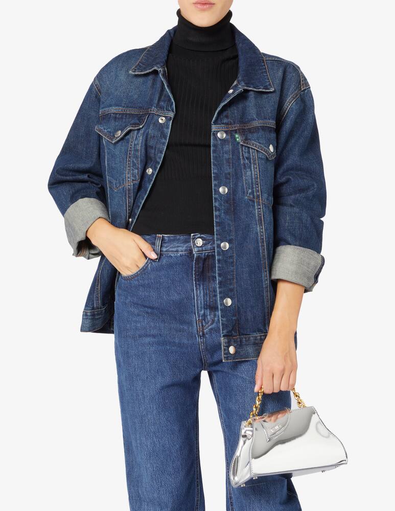 rinascente GCDS Comma s mirror handle bag