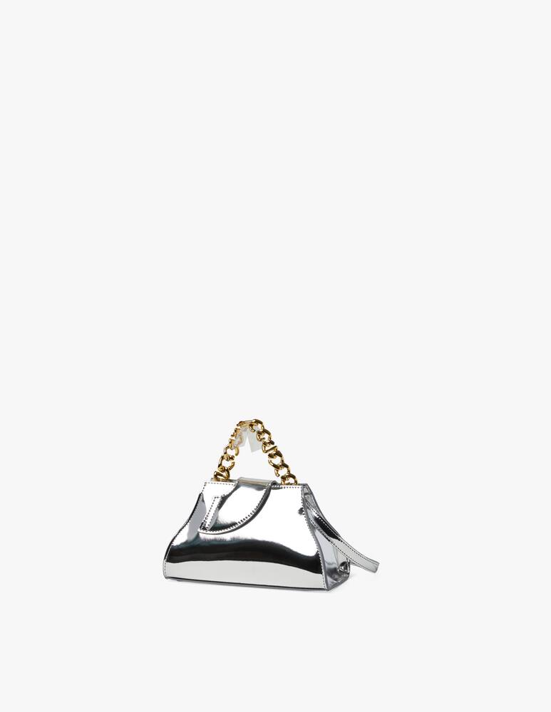 rinascente GCDS Comma s mirror handle bag
