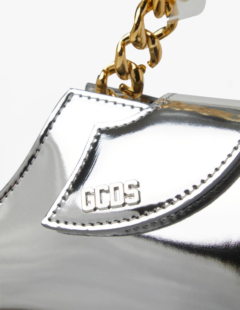 rinascente GCDS Comma s mirror handle bag