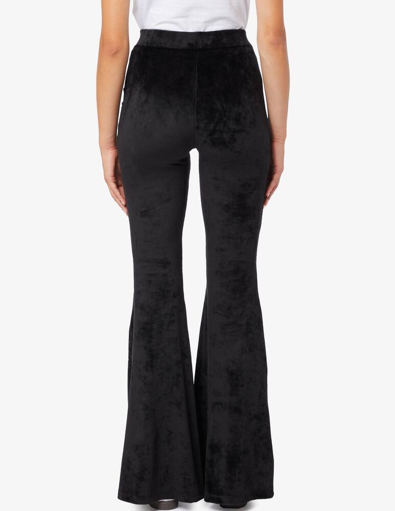 rinascente GCDS Velvet flare trousers