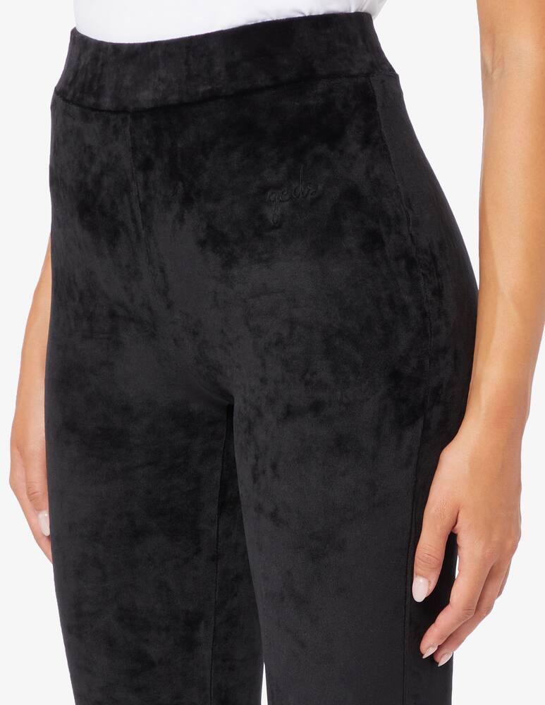 rinascente GCDS Velvet flare trousers