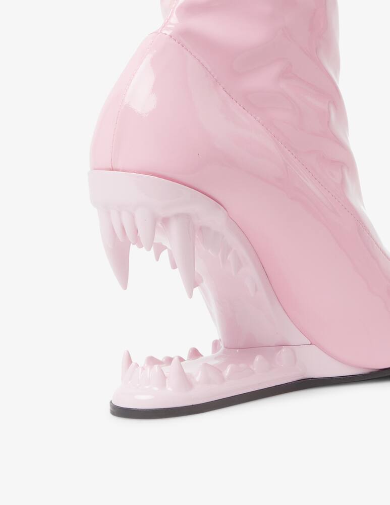 rinascente GCDS Morso vynil ankle boots