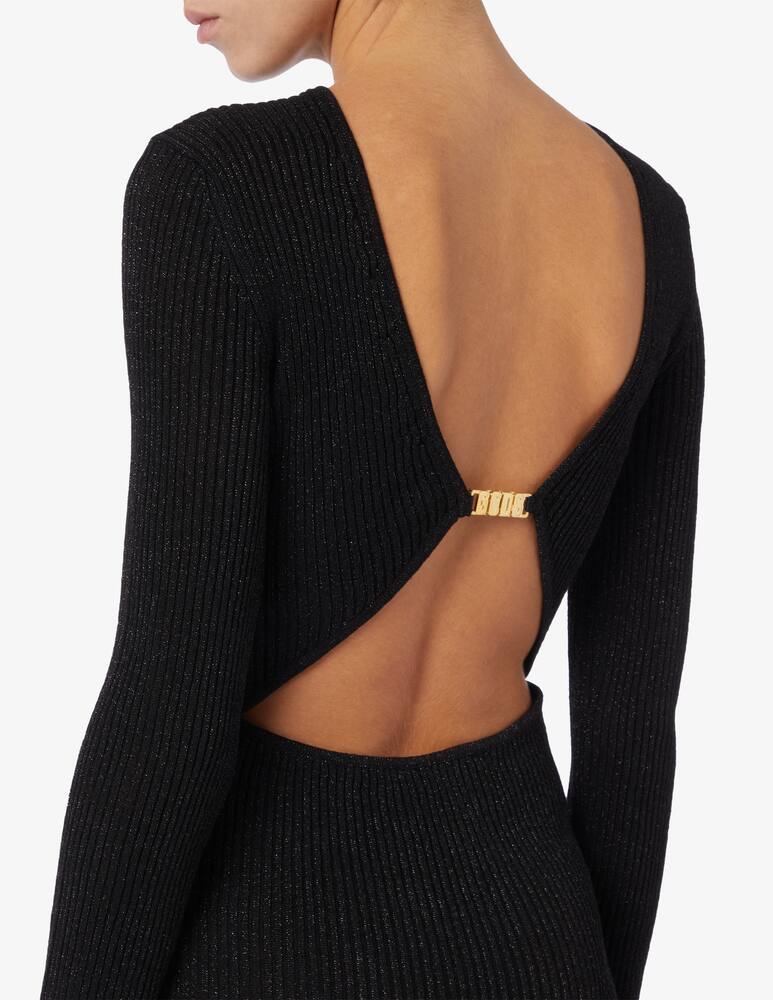 rinascente GCDS Mini abito a maniche lunghe in lurex