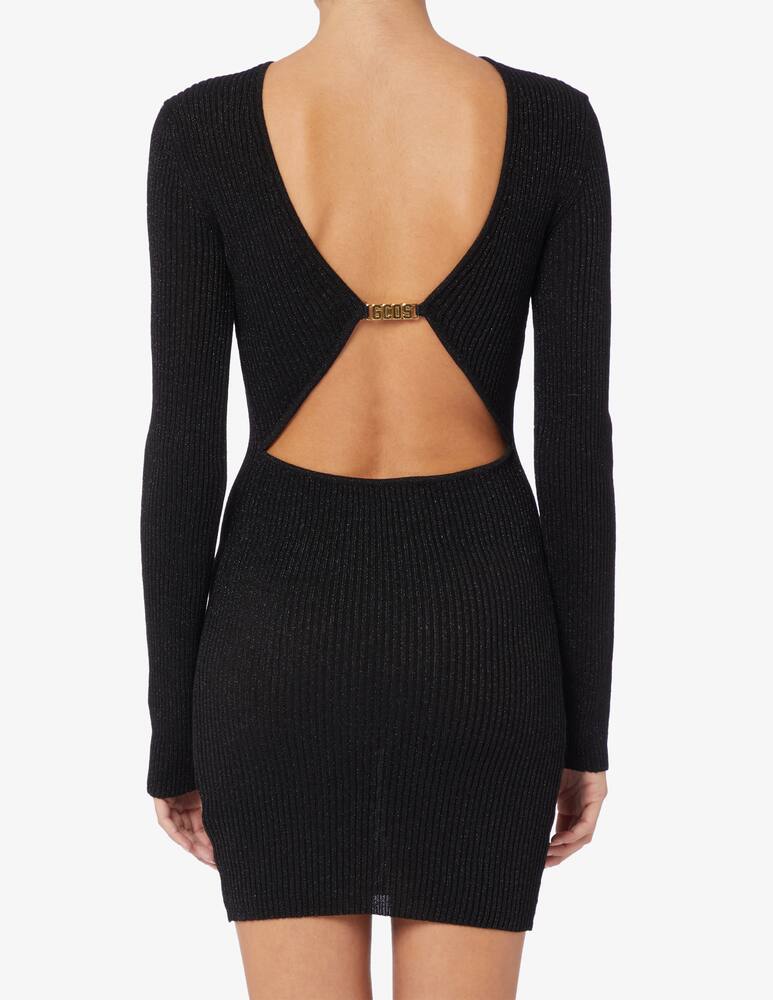 rinascente GCDS Mini abito a maniche lunghe in lurex