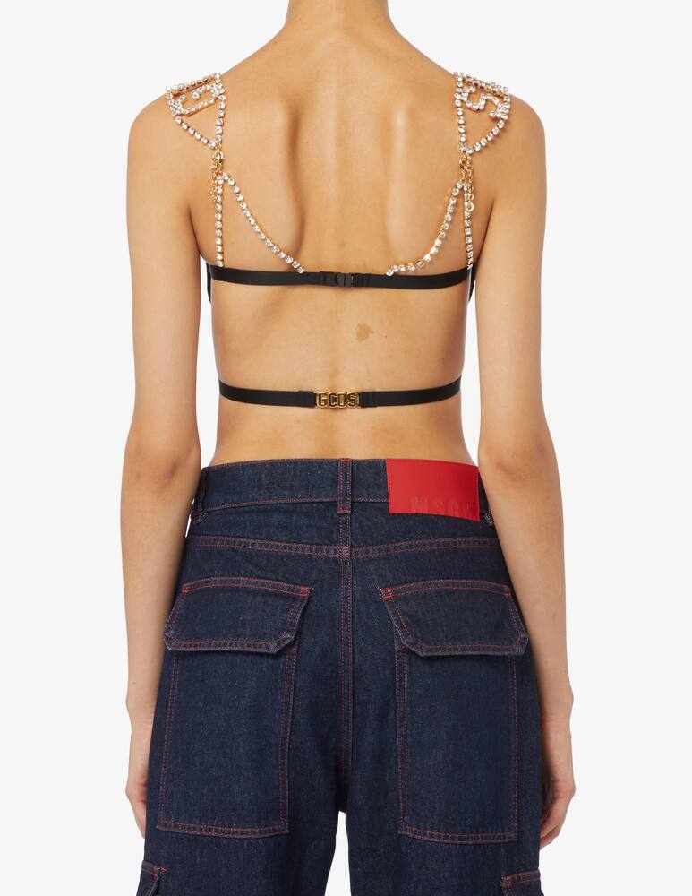 rinascente GCDS Bra velvet