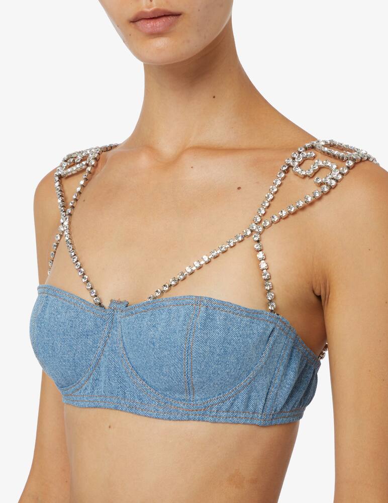GCDS Reggiseno di jeans - immagine 4 GCDS Reggiseno di jeans - immagine 4