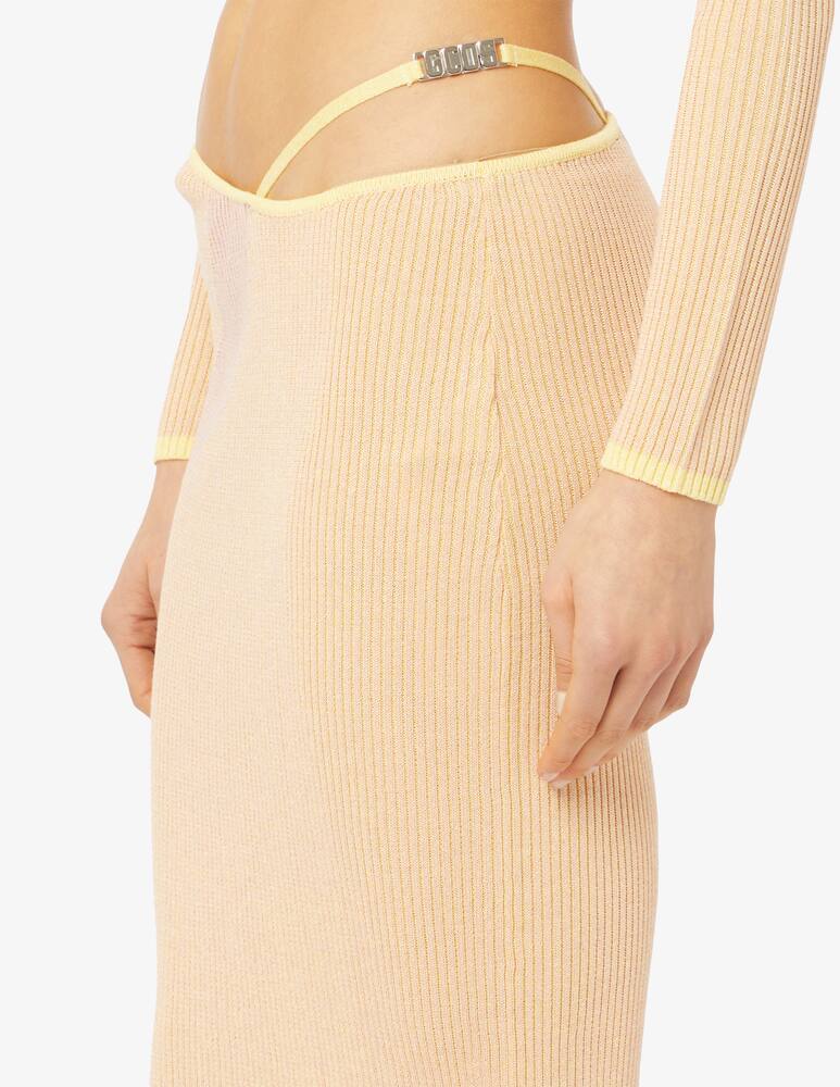 rinascente GCDS Gonna midi in maglia