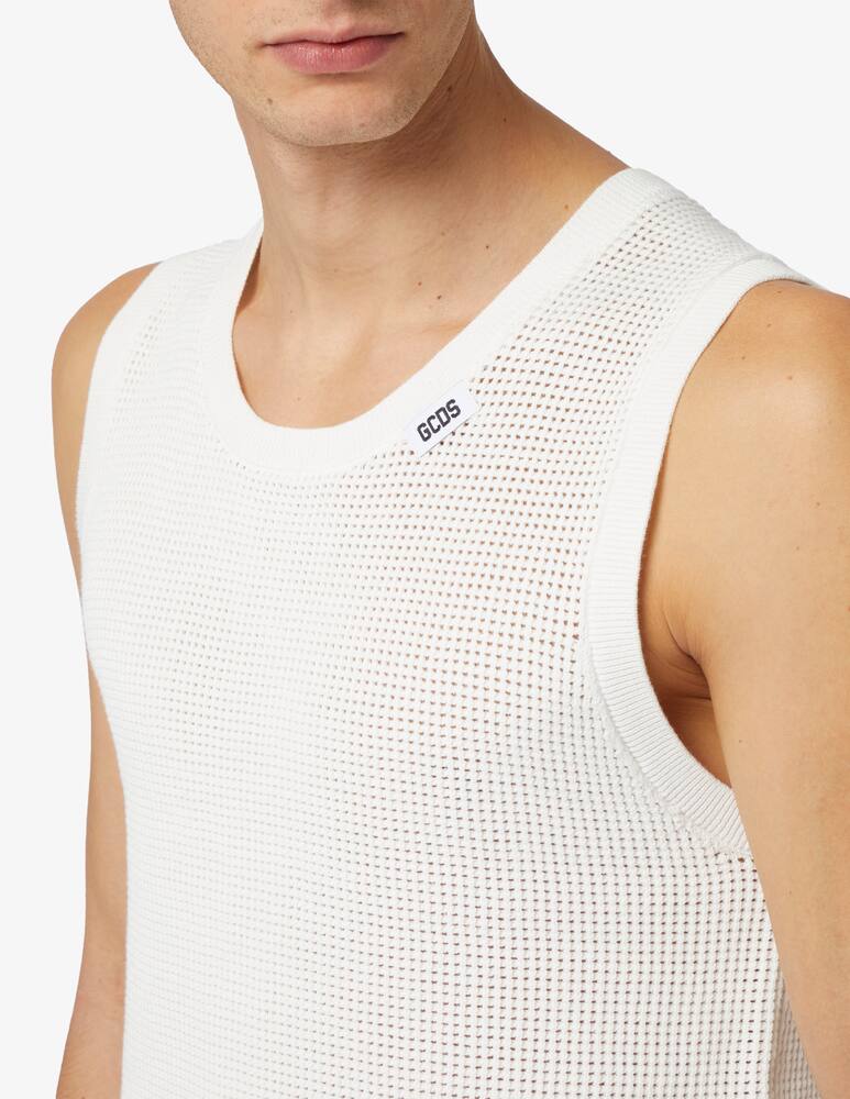 rinascente GCDS Tank top open knit