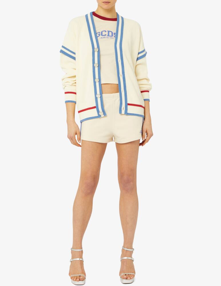 rinascente GCDS Logo cardigan