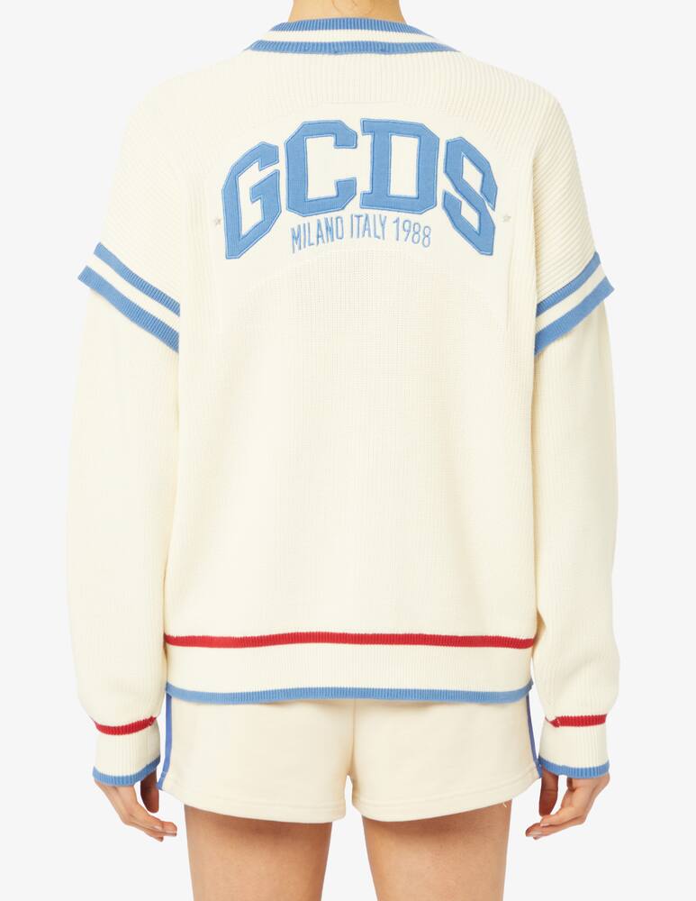 rinascente GCDS Logo cardigan