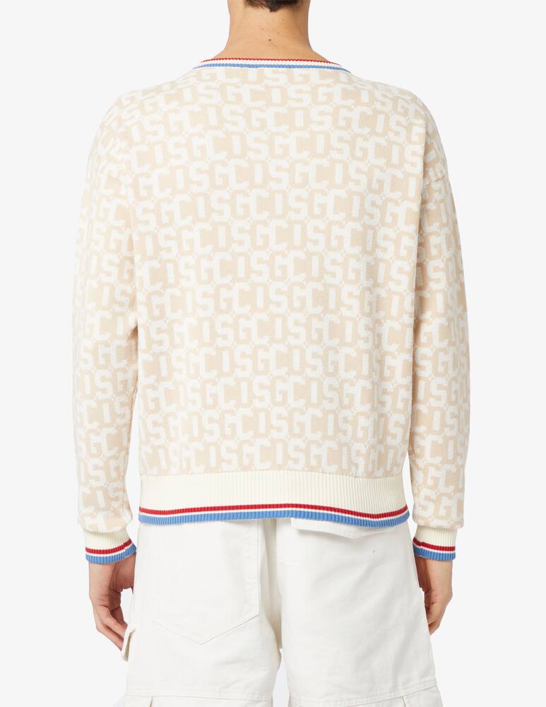 rinascente GCDS Maglia girocollo monogram knit