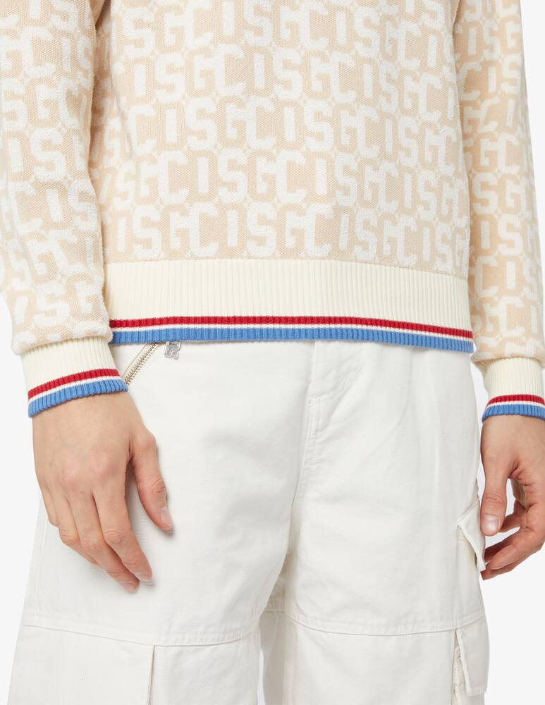 rinascente GCDS Maglia girocollo monogram knit