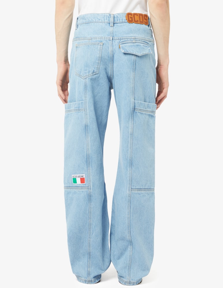 GCDS Jeans denim ultrapocket - immagine 3 GCDS Jeans denim ultrapocket - immagine 3