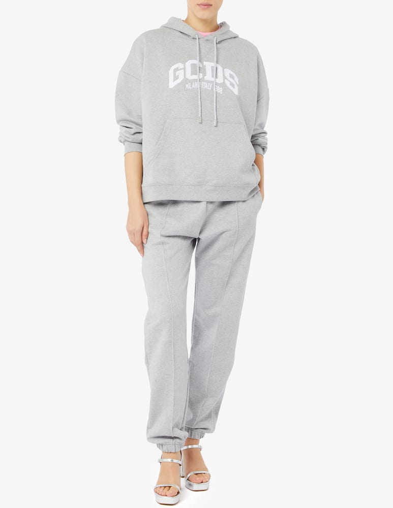 GCDS Felpa in cotone con logo - immagine 2 GCDS Felpa in cotone con logo - immagine 2