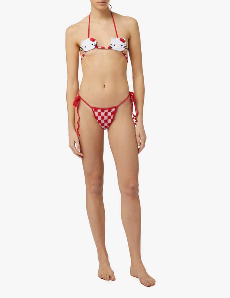 rinascente GCDS Bikini all'uncinetto Hello Kitty