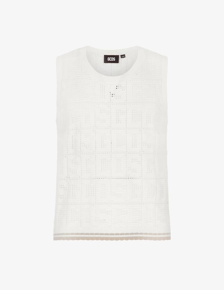 rinascente GCDS Tank top monogram