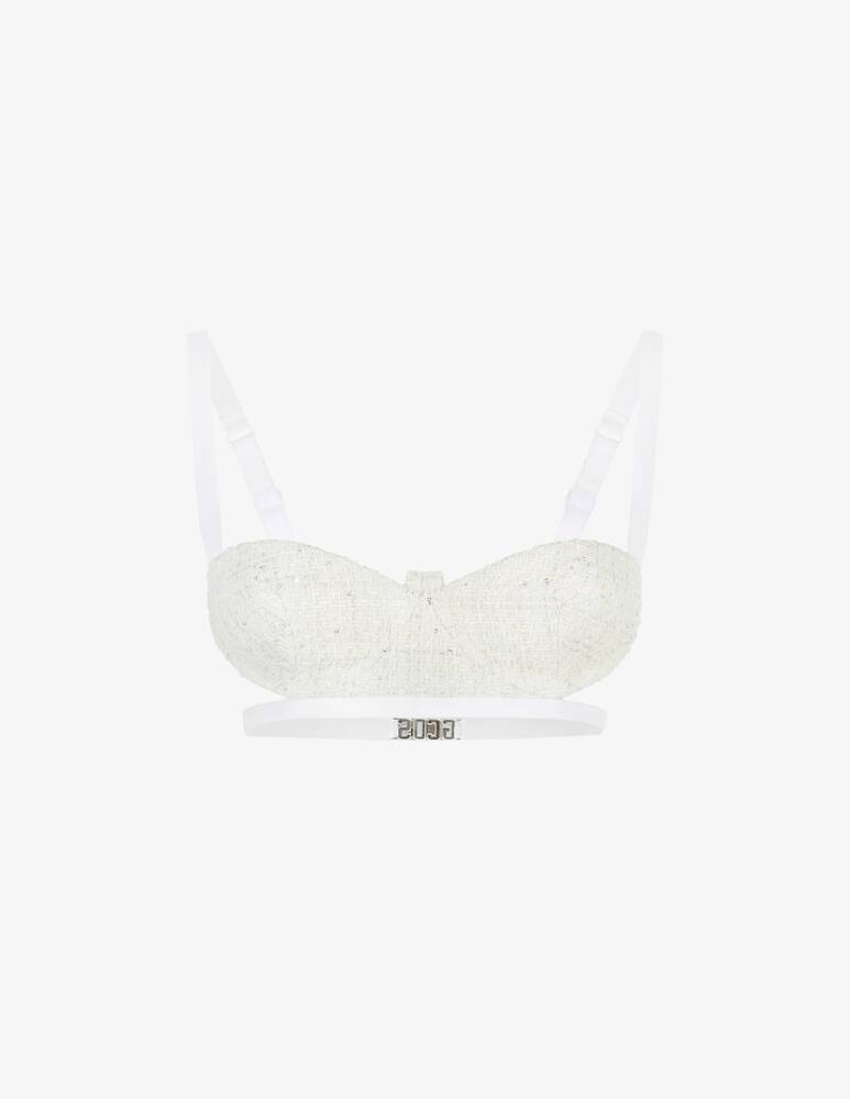 GCDS Reggiseno in tweed - immagine 1