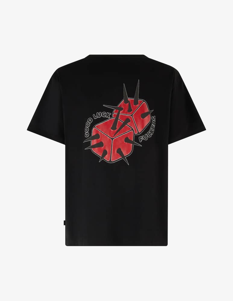GCDS Maglietta spikey dice oversize - immagine 1 GCDS Maglietta spikey dice oversize - immagine 1
