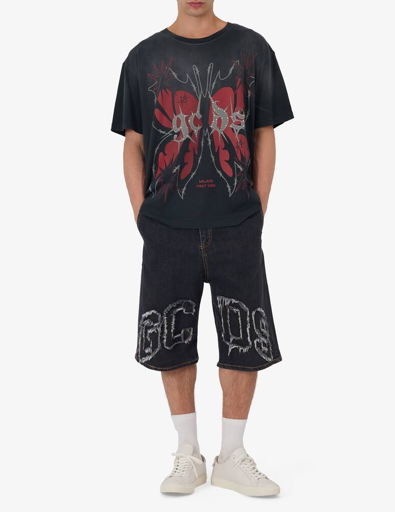 rinascente GCDS Butterfly oversized t-shirt