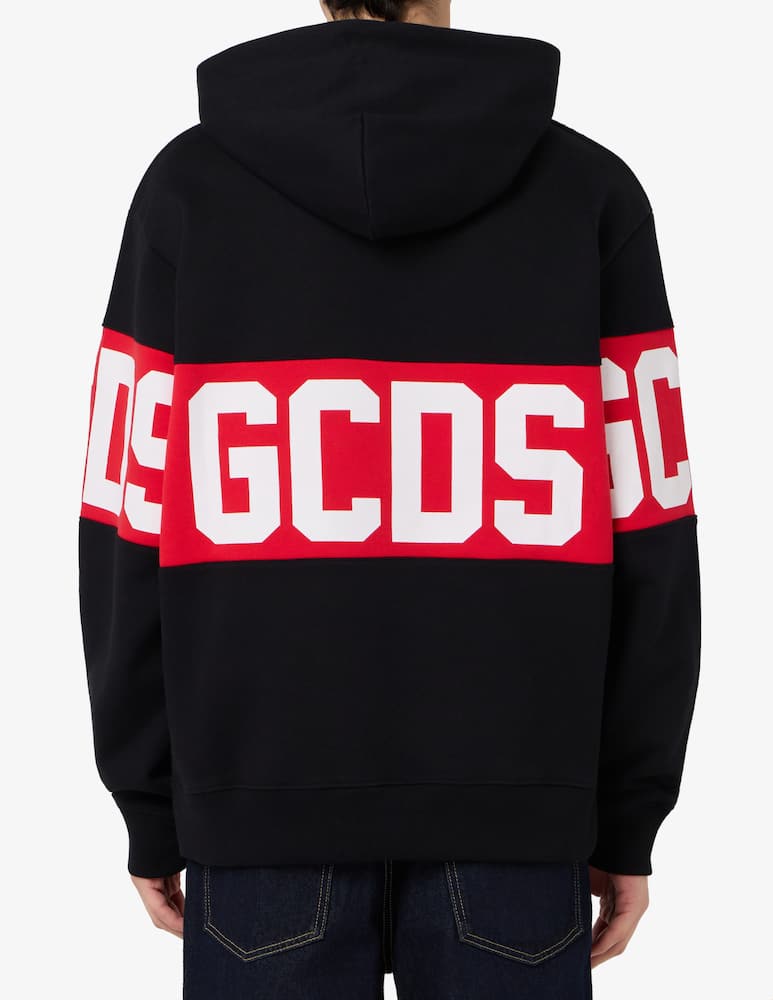 rinascente GCDS Felpa con cappuccio logo band